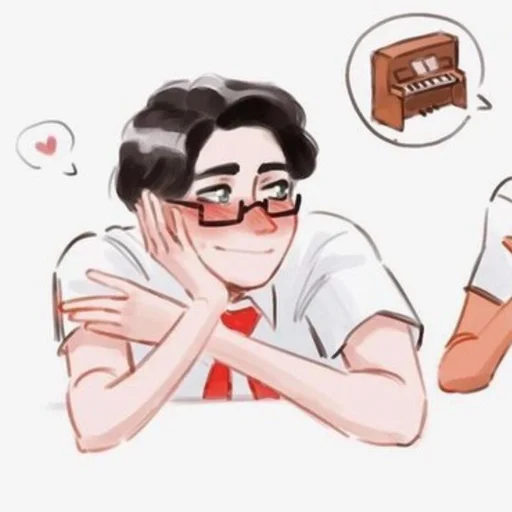 🖤 Стикер «Лето в пионерском галстуке» для Telegram