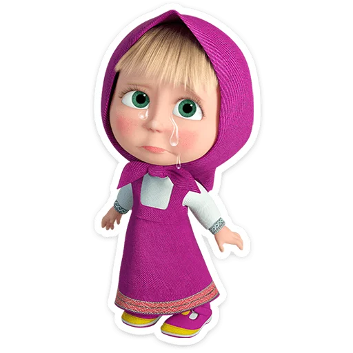 🥺 Стикер «Лето с Машей» для Telegram