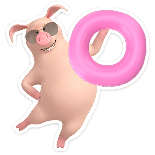 🐷 Стикер «Лето с Машей» для Telegram