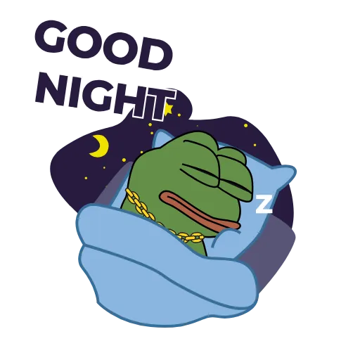 💤 Стикер «Summerpepe» для Telegram