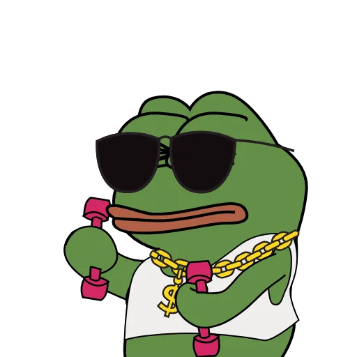 💪 Стикер «Summerpepe» для Telegram