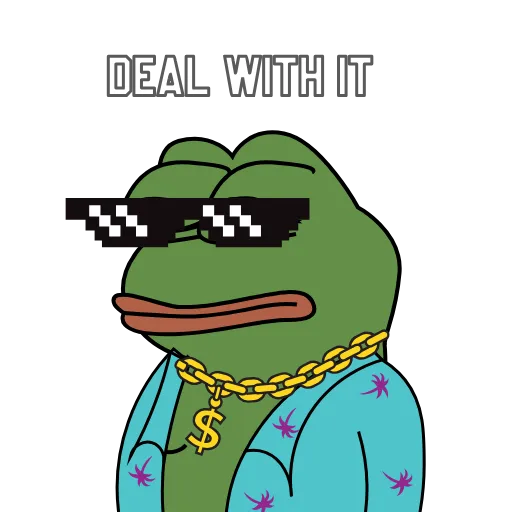 🤝 Стикер «Summerpepe» для Telegram