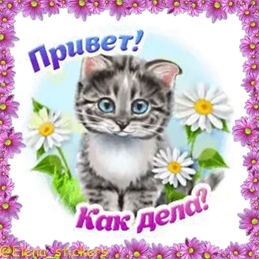 😸 Стикер «Летний позитивчик» для Telegram