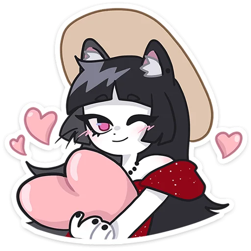 🥰 Стикер «Летняя Зизи» для Telegram
