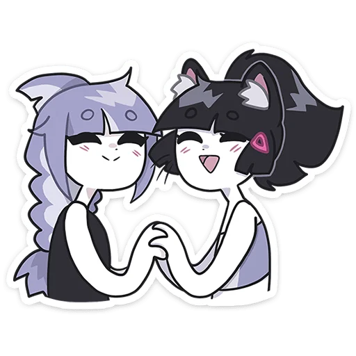 👭 Стикер «Летняя Зизи» для Telegram
