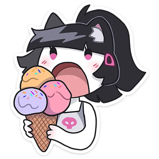 🍧 Стикер «Летняя Зизи» для Telegram