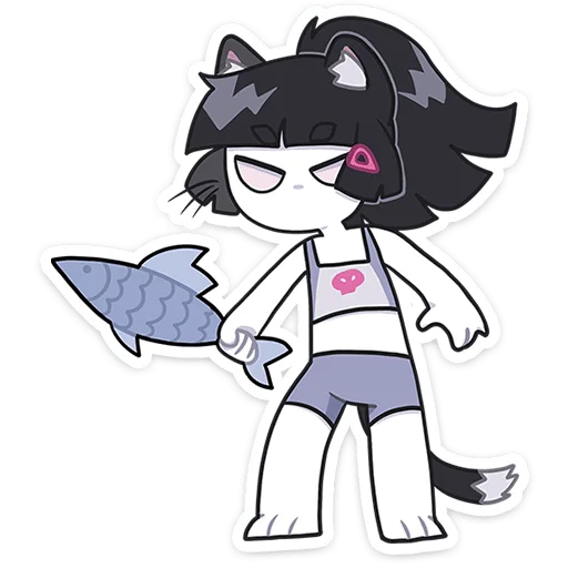 😠 Стикер «Летняя Зизи» для Telegram