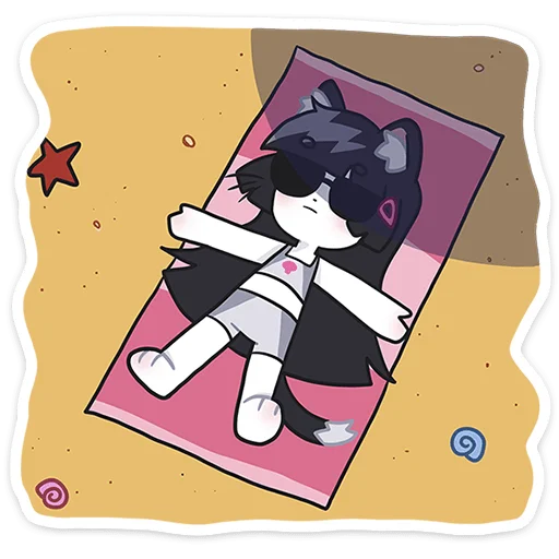 🏖️ Стикер «Летняя Зизи» для Telegram