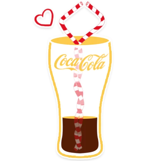 👯‍♂️ Стикер «Summer Coca Cola» для Telegram