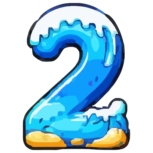 2️⃣ Эмодзи «Summer font» для Telegram