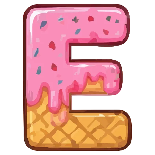 🔤 Эмодзи «Summer font» для Telegram