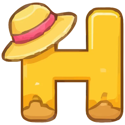 🔤 Эмодзи «Summer font» для Telegram