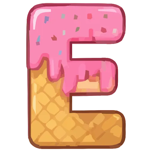🔤 Эмодзи «Summer font» для Telegram