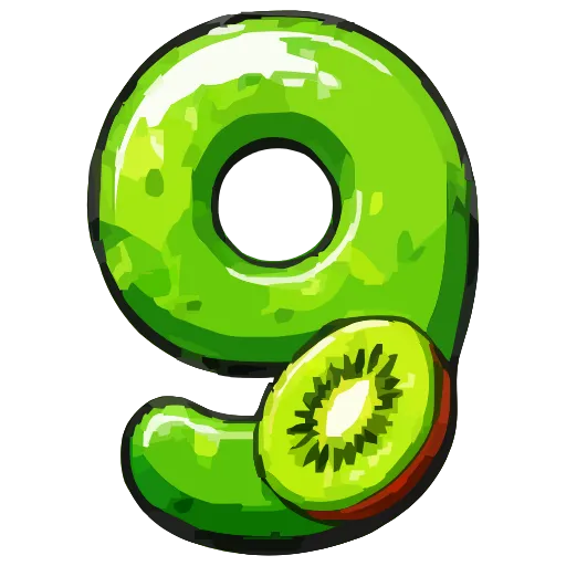 9️⃣ Эмодзи «Summer font» для Telegram