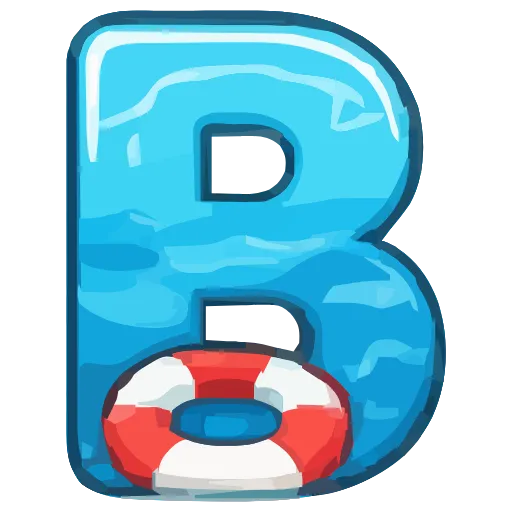 🔤 Эмодзи «Summer font» для Telegram