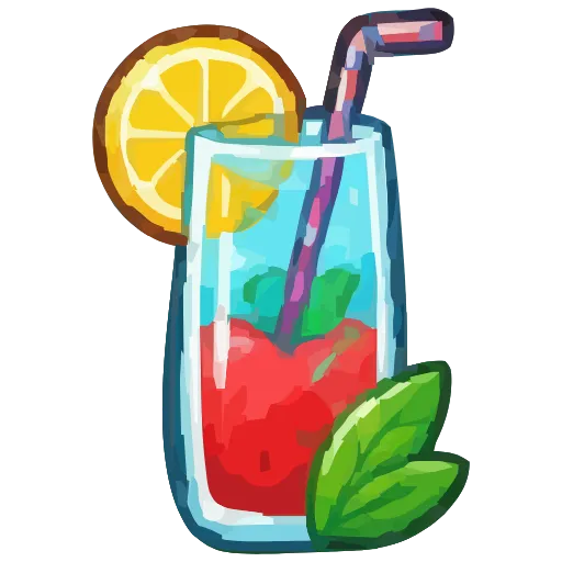 🔤 Эмодзи «Summer font» для Telegram