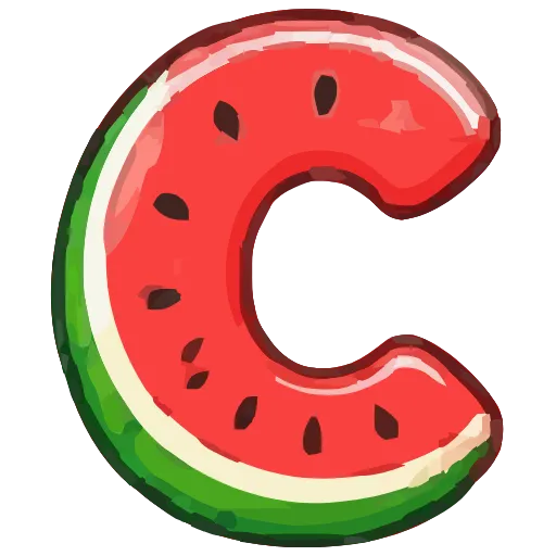 🔤 Эмодзи «Summer font» для Telegram
