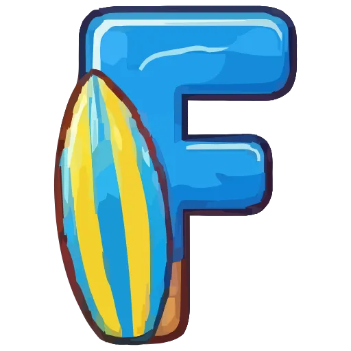 🔤 Эмодзи «Summer font» для Telegram