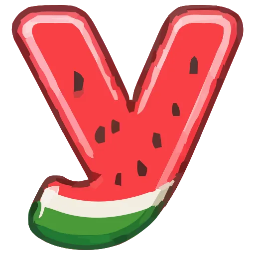 🔤 Эмодзи «Summer font» для Telegram