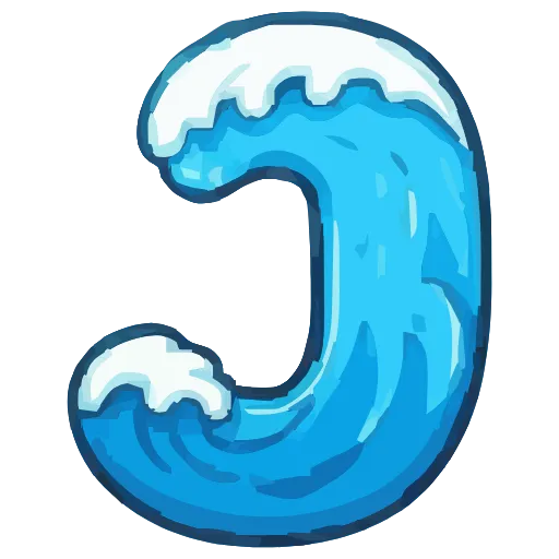 🔤 Эмодзи «Summer font» для Telegram