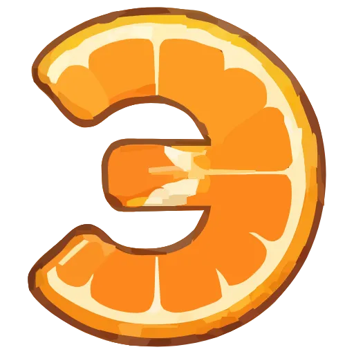 🔤 Эмодзи «Summer font» для Telegram