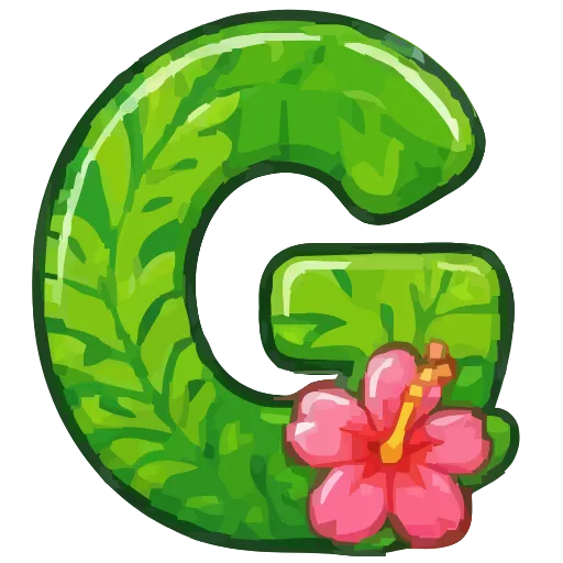 🔤 Эмодзи «Summer font» для Telegram