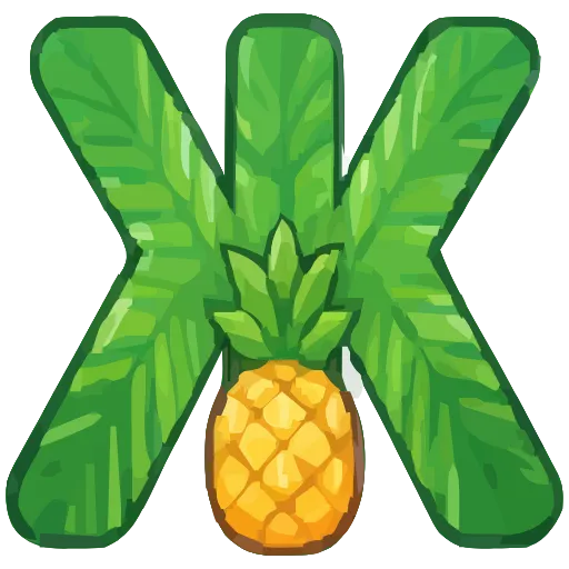 🔤 Эмодзи «Summer font» для Telegram