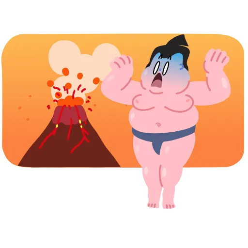 😱 Стикер «Sumo» для Telegram
