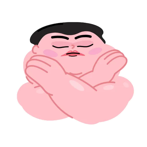 🙅 Стикер «Sumo» для Telegram