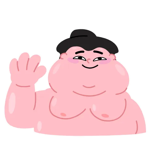👋 Стикер «Sumo» для Telegram
