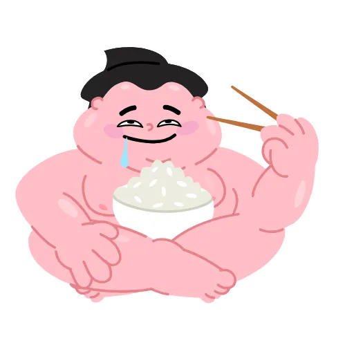 🤤 Стикер «Sumo» для Telegram