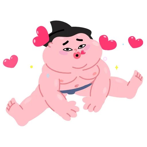 😗 Стикер «Sumo» для Telegram