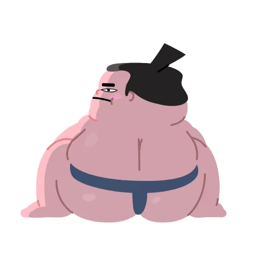 😐 Стикер «Sumo» для Telegram