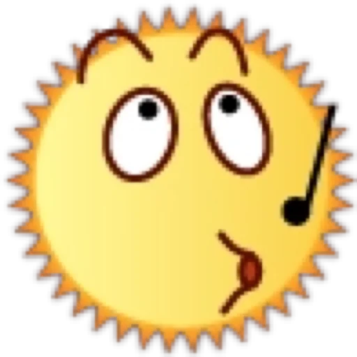 🎶 Стикер «Солнце» для Telegram