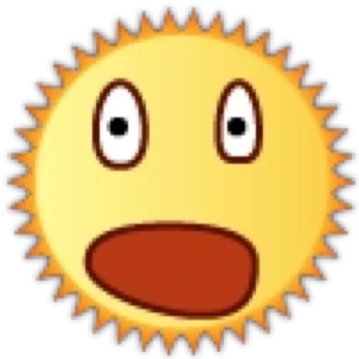 😳 Стикер «Солнце» для Telegram