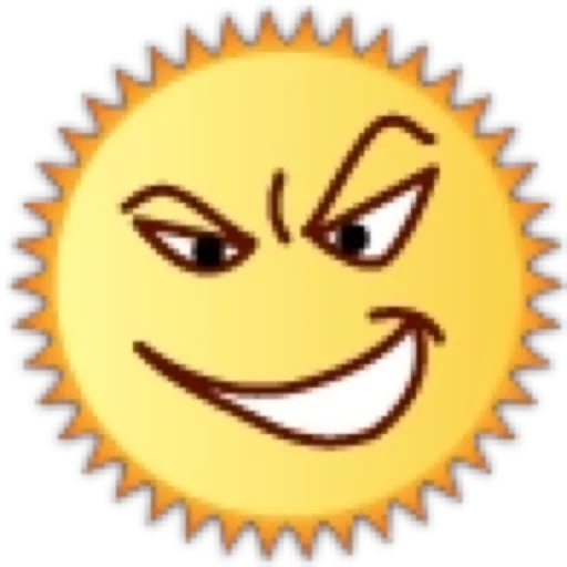 🤨 Стикер «Солнце» для Telegram