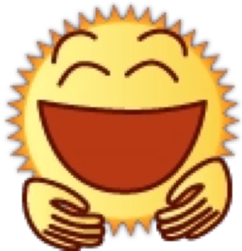 😁 Стикер «Солнце» для Telegram