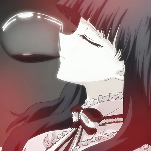 🫐 Стикер «Sunako Kirishiki» для Telegram