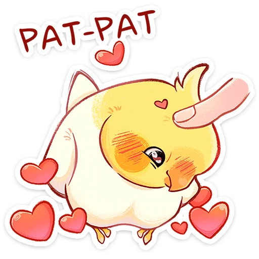 🐣 Стикер «Лучик» для Telegram
