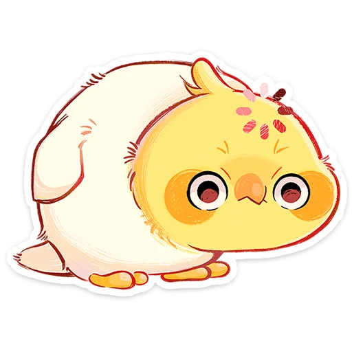 🐣 Стикер «Лучик» для Telegram