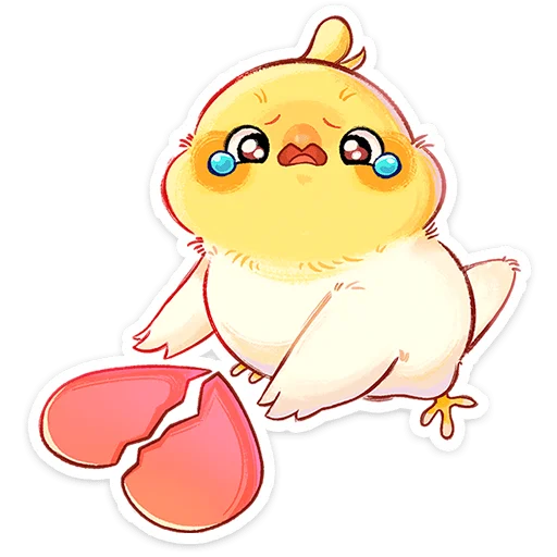 🐣 Стикер «Лучик» для Telegram