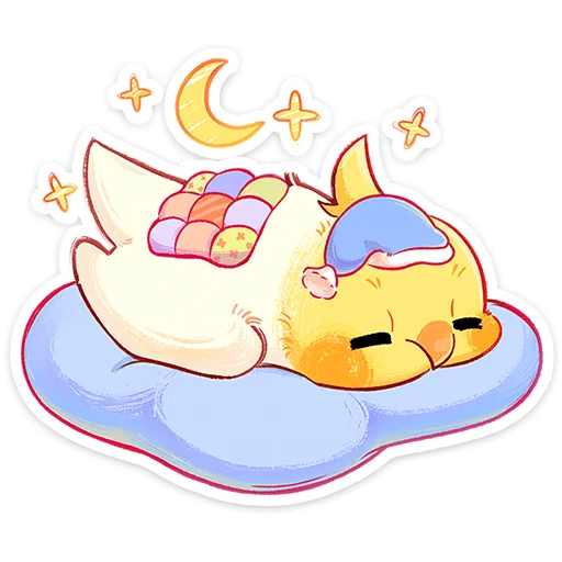 🐣 Стикер «Лучик» для Telegram