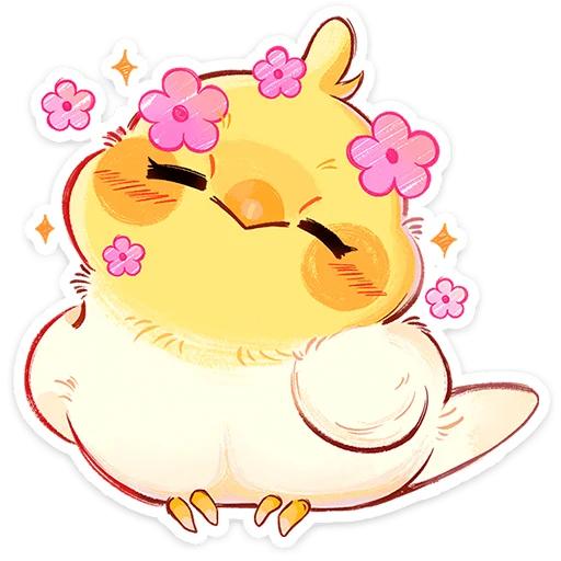 🐣 Стикер «Лучик» для Telegram
