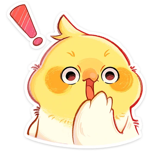 🐣 Стикер «Лучик» для Telegram