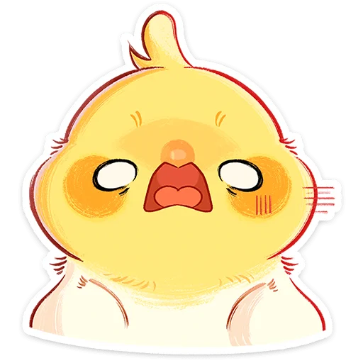 🐣 Стикер «Лучик» для Telegram