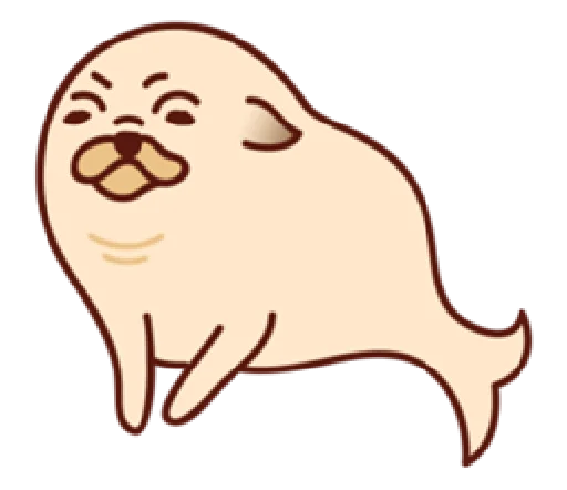 😠 Стикер «Sundae the Pug» для Telegram