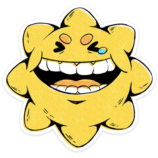 😆 Стикер «Санни и Лилли» для Telegram