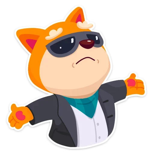 😎 Стикер «Пёсик Санни» для Telegram