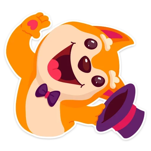 😜 Стикер «Пёсик Санни» для Telegram
