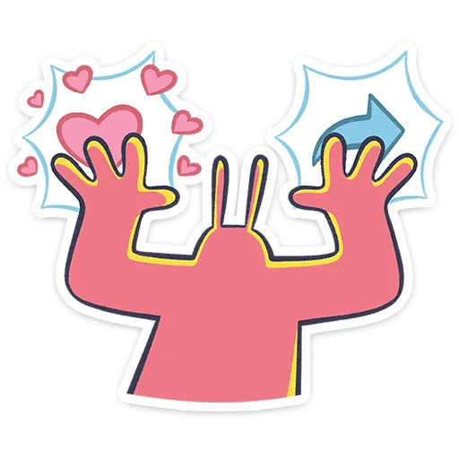 ⭐ Стикер «Солнечные зайчики» для Telegram
